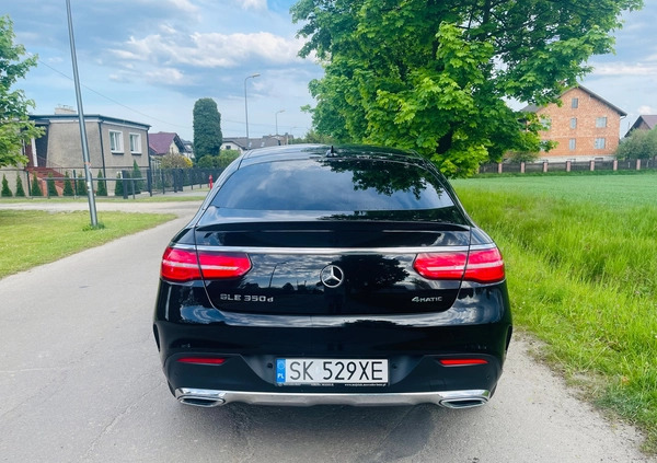 Mercedes-Benz GLE cena 253645 przebieg: 89500, rok produkcji 2018 z Tychy małe 211